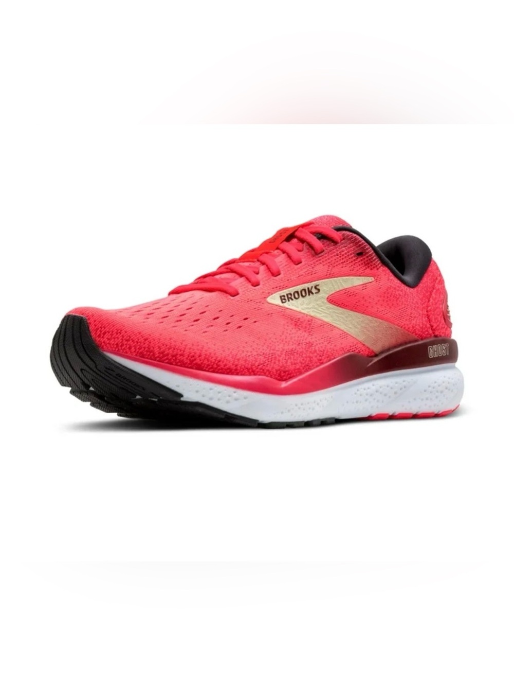Brooks Ghost 16 Neutral Running Shoes Pink Sundried Tomato Cream Size 8 NEW